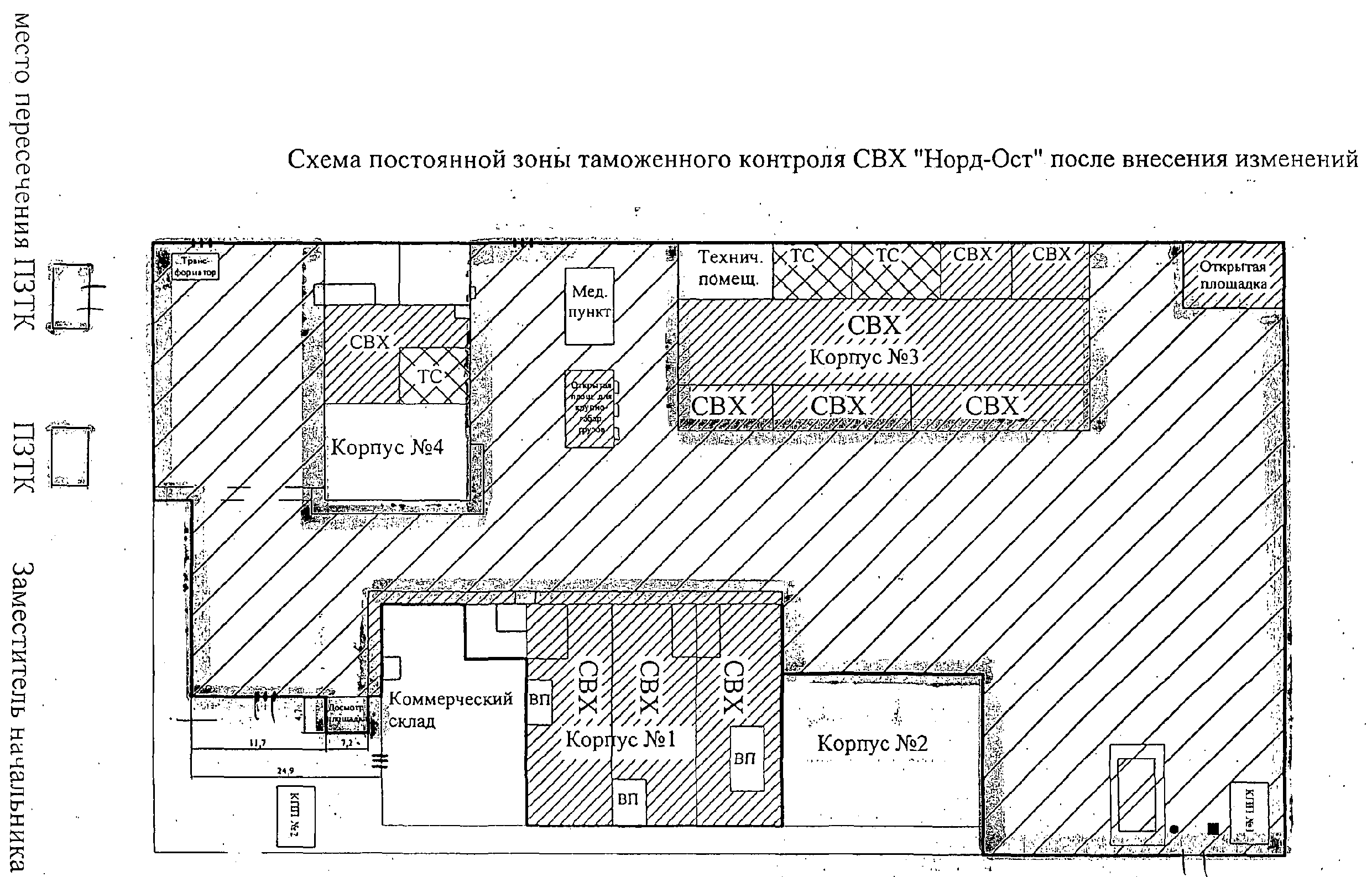 Таможенный склад схема