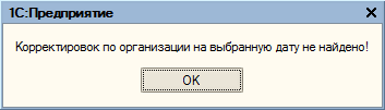 Информационное сообщение пользователю.